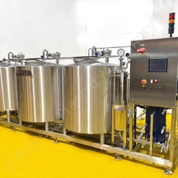 3 Tank Skid Mounted Automated Cip System 2