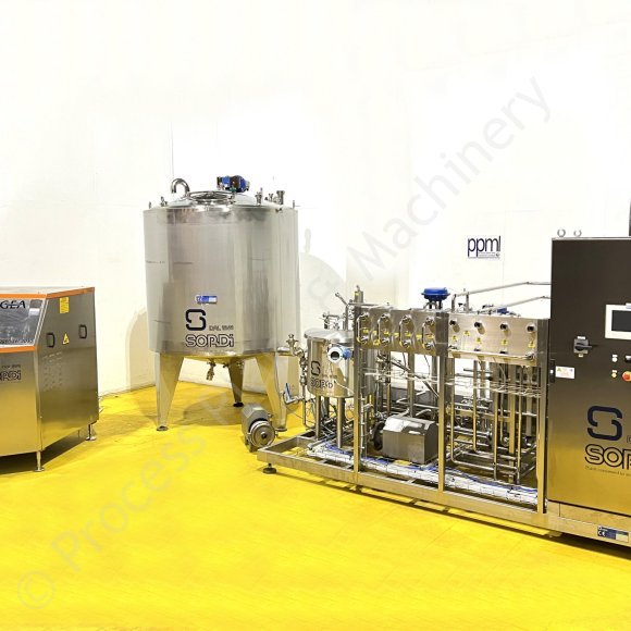 8363 2500 Lph Flash Pasteuriser With Homogeniser 1