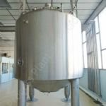 ~15,000 Ltr Stainless Steel Insulated Tank with Top-Mounted Mixer