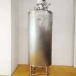 ~750 Ltr Scanima SRA-750 Stainless Steel Jacketed Tank with Scraped Surface Mixer