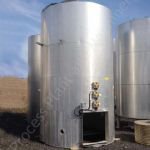 ~8,000 Ltr Stainless Steel Insulated & Electrical Trace Heated Holding Tank