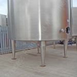 ~13,500 Ltr (3,000 gal) Stainless Steel Insulated & Clad Holding Tank