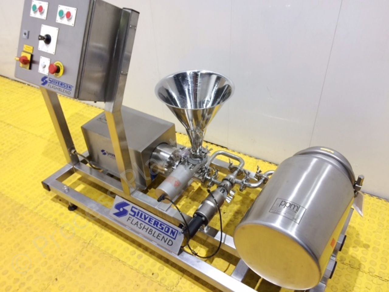 Used & Refurbished Silverson FLB 20 Inline Flashblend Mixer Process