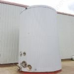 70,000 Ltr Stainless Steel Insulated & Clad Liquid Storage Silo