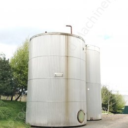 60,000 Ltr Mild Steel Insulated & Clad Storage Silo